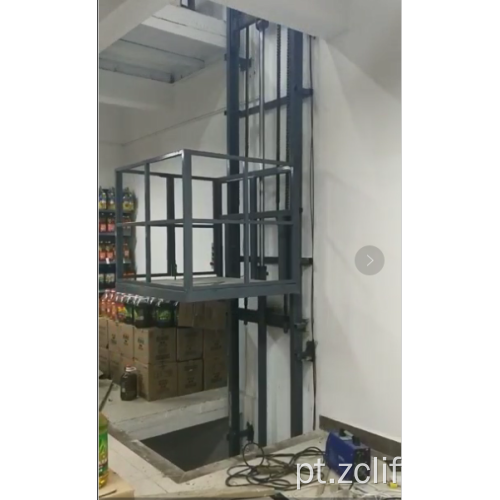 Elevador vertical de elevador de carga mezzanina